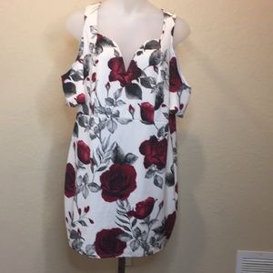 Charlotte Russe Women’s Plus Size 3X Floral Dress